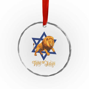 Tribe Of Judah Crystal Glass Ornament Bible History Hebrew Christ Israelite Lion TS11 Print Your Wear
