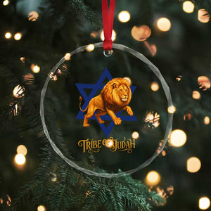 Tribe Of Judah Crystal Glass Ornament Bible History Hebrew Christ Israelite Lion TS11 Print Your Wear