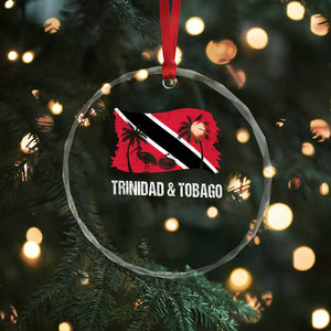 Trini Pride Crystal Glass Ornament Caribbean Trinidad And Tobago Flag TS10 Print Your Wear
