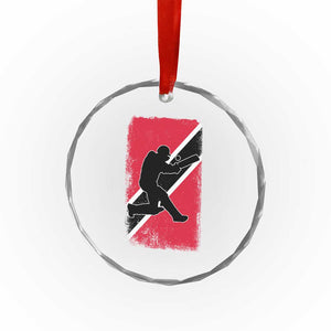 Trinidad and Tobago Cricket Crystal Glass Ornament Retro Vintage Sport Trini Trinidadian Flag Cricket Fan TS10 Print Your Wear