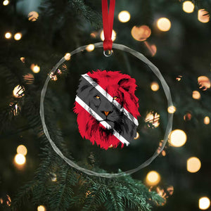 Trinidad and Tobago Flag Lion Crystal Glass Ornament Caribbean Souvenir TS10 Print Your Wear