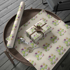 Tropical Margarita Summer Wrapping Paper Roll Beach Vacation Graphic TS12 Beige Print Your Wear