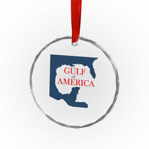 Trump America's Gulf Crystal Glass Ornament North America Map TS02 Print Your Wear