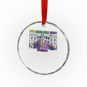 Trump Mardi Gras Crystal Glass Ornament Carnival New Orleans Trip Parade Outfit TS10 Print Your Wear