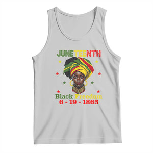 Juneteenth Black Freedom Tank Top Since 1865 For African Women Black Pride TS01 Ash Print Your Wear