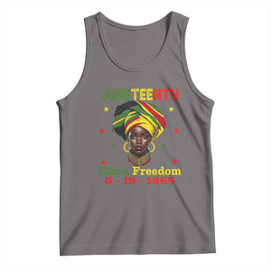 Juneteenth Black Freedom Tank Top Since 1865 For African Women Black Pride TS01 Deep Heather Print Your Wear