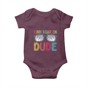 Kindergarten Dude Baby Onesie Funny First Day Back to School Student