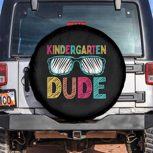 Kindergarten Dude Spare Tire Cover Funny First Day Back to School Student