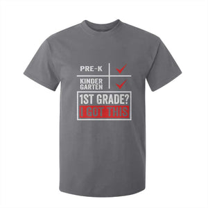 Boys and Girls First Day of First Grade T Shirt For Kid Back to School
