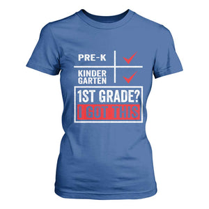 Boys and Girls First Day of First Grade T Shirt For Women Back to School