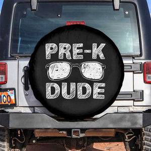 Pre-K Dude Cool First Day of Preschool Spare Tire Cover Back to School Boys Gift