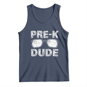 Pre-K Dude Cool First Day of Preschool Tank Top Back to School Boys Gift