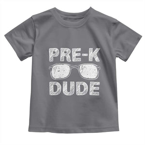 Pre-K Dude Cool First Day of Preschool Toddler T Shirt Back to School Boys Gift