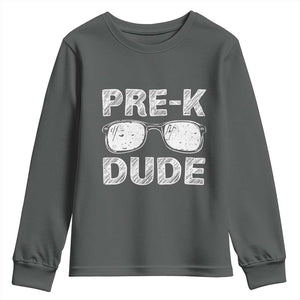 Pre-K Dude Cool First Day of Preschool Youth Sweatshirt Back to School Boys Gift