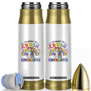 Ready to Crush Kindergarten Cute Girls Bullet Tumbler First Day Back to School
