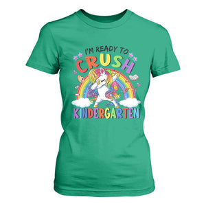 Ready to Crush Kindergarten Cute Girls T Shirt For Women First Day Back to School