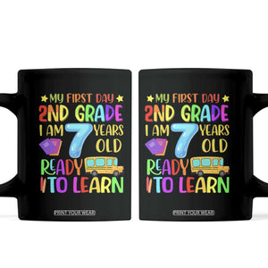 My First Day of 2nd Grade Coffee Mug Ready to Learn Back to School