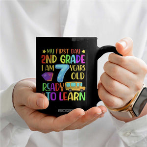 My First Day of 2nd Grade Coffee Mug Ready to Learn Back to School