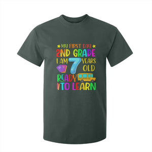 My First Day of 2nd Grade T Shirt For Kid Ready to Learn Back to School