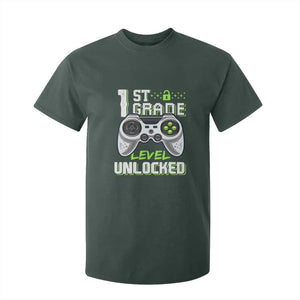 Leveling Up To School Funny Gamer Boys T Shirt For Kid First Day Back to School Gift
