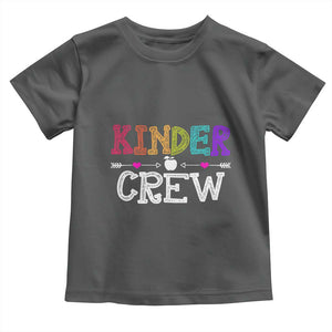Kinder Crew Funny Kindergarten Toddler T Shirt Teacher and Student Back to School