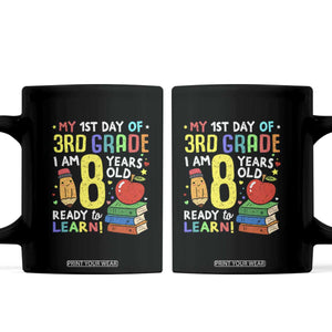 Hello 3rd Grade Coffee Mug Boys and Girls First Day Back to School Gift