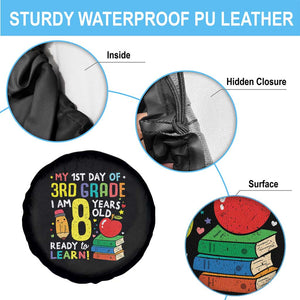 Hello 3rd Grade Spare Tire Cover Boys and Girls First Day Back to School Gift
