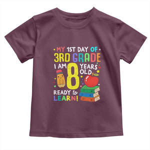 Hello 3rd Grade Toddler T Shirt Boys and Girls First Day Back to School Gift