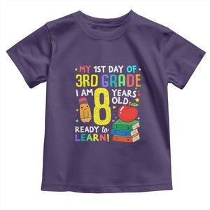 Hello 3rd Grade Toddler T Shirt Boys and Girls First Day Back to School Gift