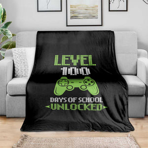 100 Days of School Smarter Throw Blanket Cool 100th Day Celebration Gift