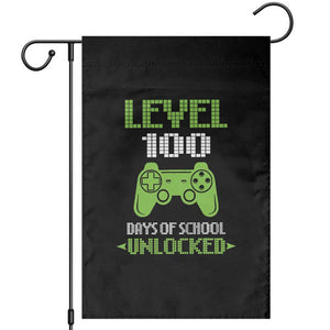 100 Days of School Smarter Garden Flag Cool 100th Day Celebration Gift