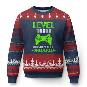 100 Days of School Smarter Ugly Christmas Sweater Cool 100th Day Celebration Gift