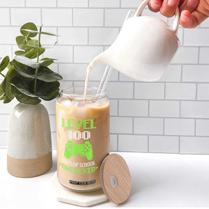 100 Days of School Smarter Glass Can Cool 100th Day Celebration Gift