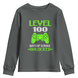 100 Days of School Smarter Youth Sweatshirt Cool 100th Day Celebration Gift