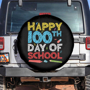 100 Days of School Celebration Spare Tire Cover Happy 100th Day Student Teacher Gift