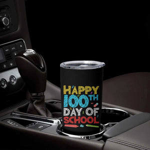 100 Days of School Celebration Tumbler Cup Happy 100th Day Student Teacher Gift