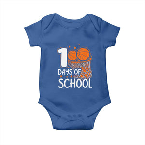 100 Days of Rocking School Basketball Baby Onesie Cool Kids Sports Gift