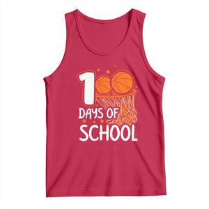 100 Days of Rocking School Basketball Tank Top Cool Kids Sports Gift