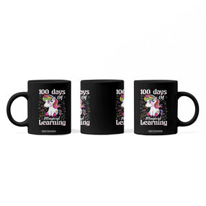 Magical Unicorn 100th Day of School Coffee Mug Cute Girls Celebration Gift