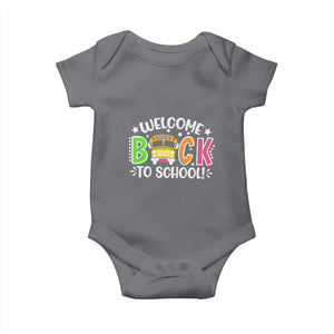 Welcome Back to School Bus Driver Baby Onesie First Day for School Gifts