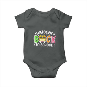 Welcome Back to School Bus Driver Baby Onesie First Day for School Gifts