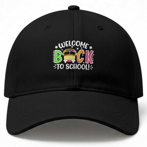 Welcome Back to School Bus Driver Baseball Cap First Day for School Gifts