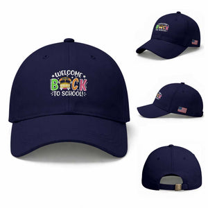 Welcome Back to School Bus Driver Baseball Cap First Day for School Gifts