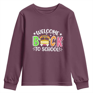 Welcome Back to School Bus Driver Youth Sweatshirt First Day for School Gifts