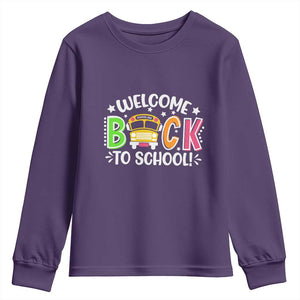 Welcome Back to School Bus Driver Youth Sweatshirt First Day for School Gifts