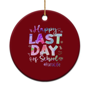 Para Life Beach Mode Ceramic Ornament Funny Last Day of School Summer Vacation Gift