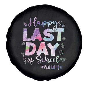 Para Life Beach Mode Spare Tire Cover Funny Last Day of School Summer Vacation Gift