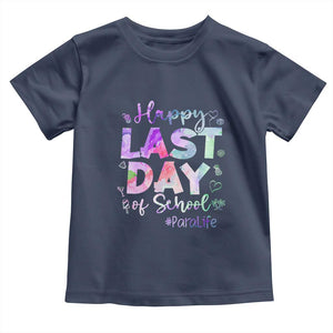 Para Life Beach Mode Toddler T Shirt Funny Last Day of School Summer Vacation Gift