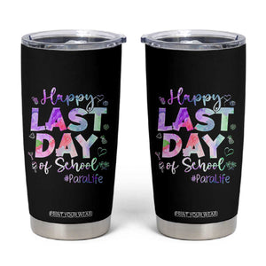 Para Life Beach Mode Tumbler Cup Funny Last Day of School Summer Vacation Gift