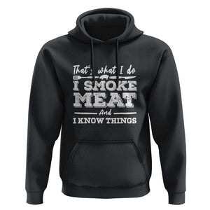 I'd Smoke That - Funny Meat BBQ Season Smoker & Grilling Hoodie TS01 Black Print Your Wear